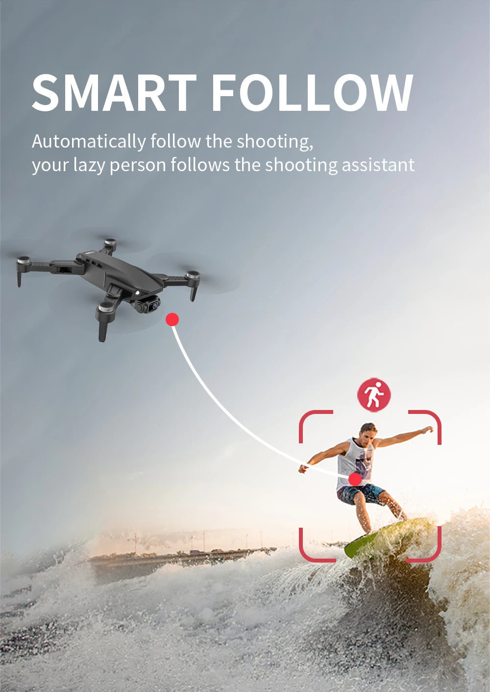 L900 PRO SE GPS Drone – 4K Dual Camera, 5G WiFi FPV, Brushless Motor, Foldable Quadcopter