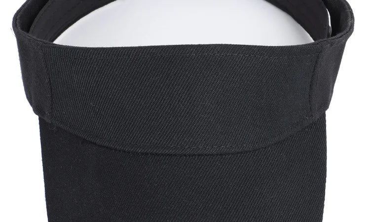 Summer Sun Hats Men Women Cotton Adjustable Visor UV Protection Top Empty Solid Sport Tennis Golf Running Sunscreen Baseball Cap