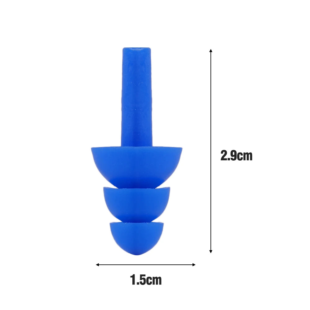 🌙 Sleep Soundly & Swim Safely – Waterproof Noise-Cancelling Silicone Earplugs with Convenient Carry Box! 🏊✨