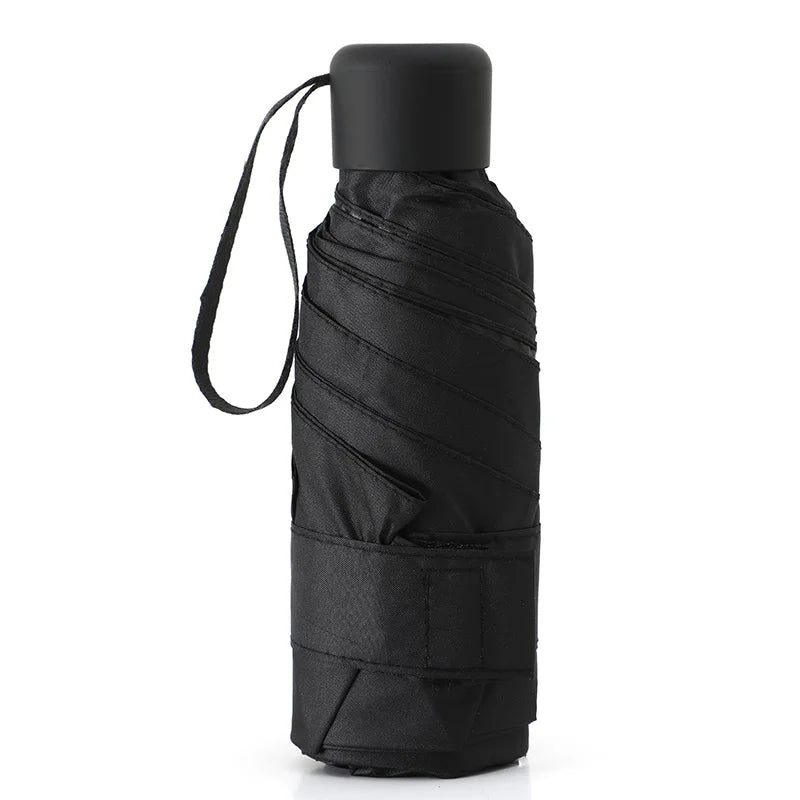 ☀️☔ Ultra-Light Mini Pocket Umbrella – Compact, Windproof & UV-Protective for Travel & Outdoor Use! 🌦️✨