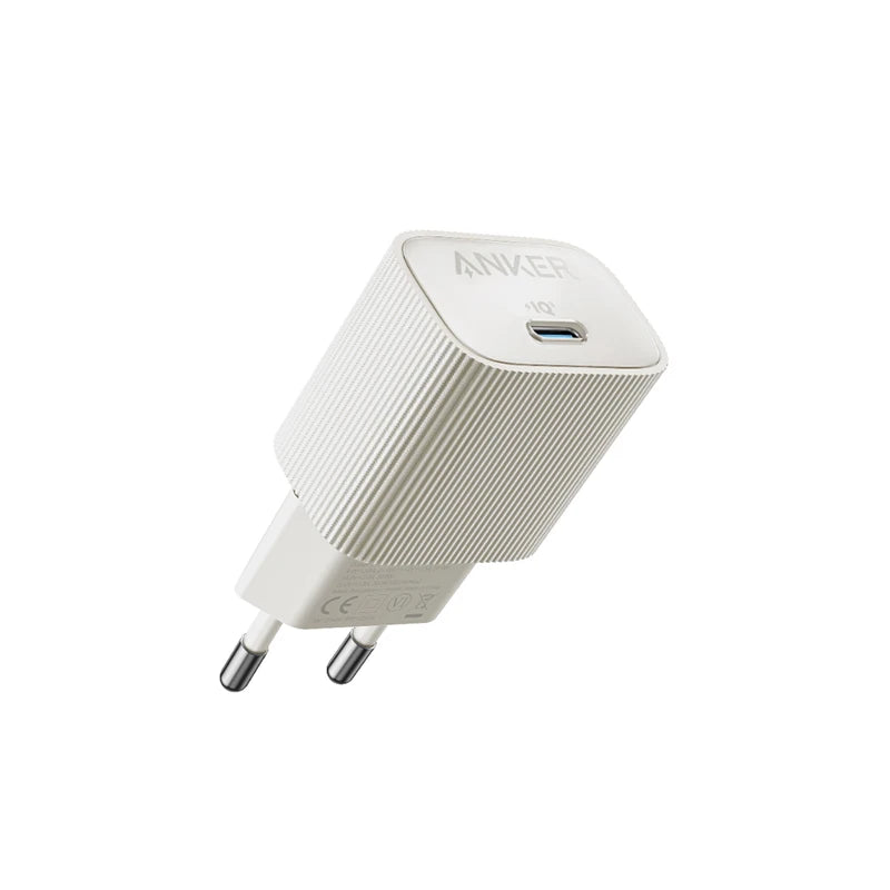 Anker Nano USB-C Charger 30W – High-Speed PIQ 3.0 & PPS Fast Charging Power Adapter, Compatible with iPhone 15/14, Samsung, and More