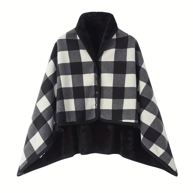 Cozy Wearable Flannel Blanket – Soft, Warm & Perfect for Home, Office & Travel Comfort!