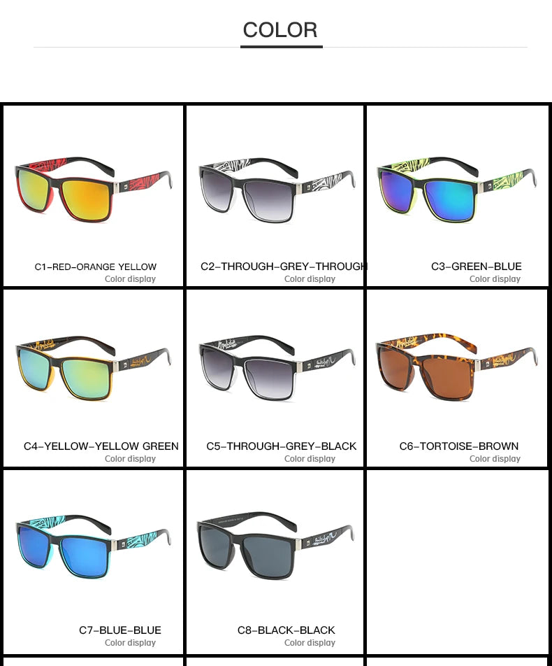QUIKSILVER Classic Square Sunglasses – UV400 Protection for Men & Women 🌊🏄♂️