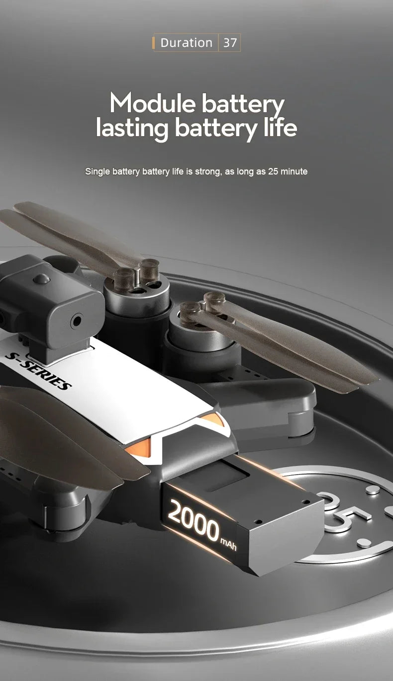 Xiaomi MIJIA S2S Mini Drone 8K HD Camera Obstacle Avoidance Aerial Photography Brushless Motor Foldable Rc Quadcopter Kid Toys