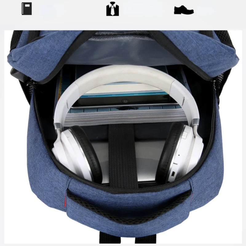 Waterproof Business Backpack Men's USB School Backpacks 16 Inch Laptop Backpack Large Capacity Bagpacks for Men Back Pack Bags