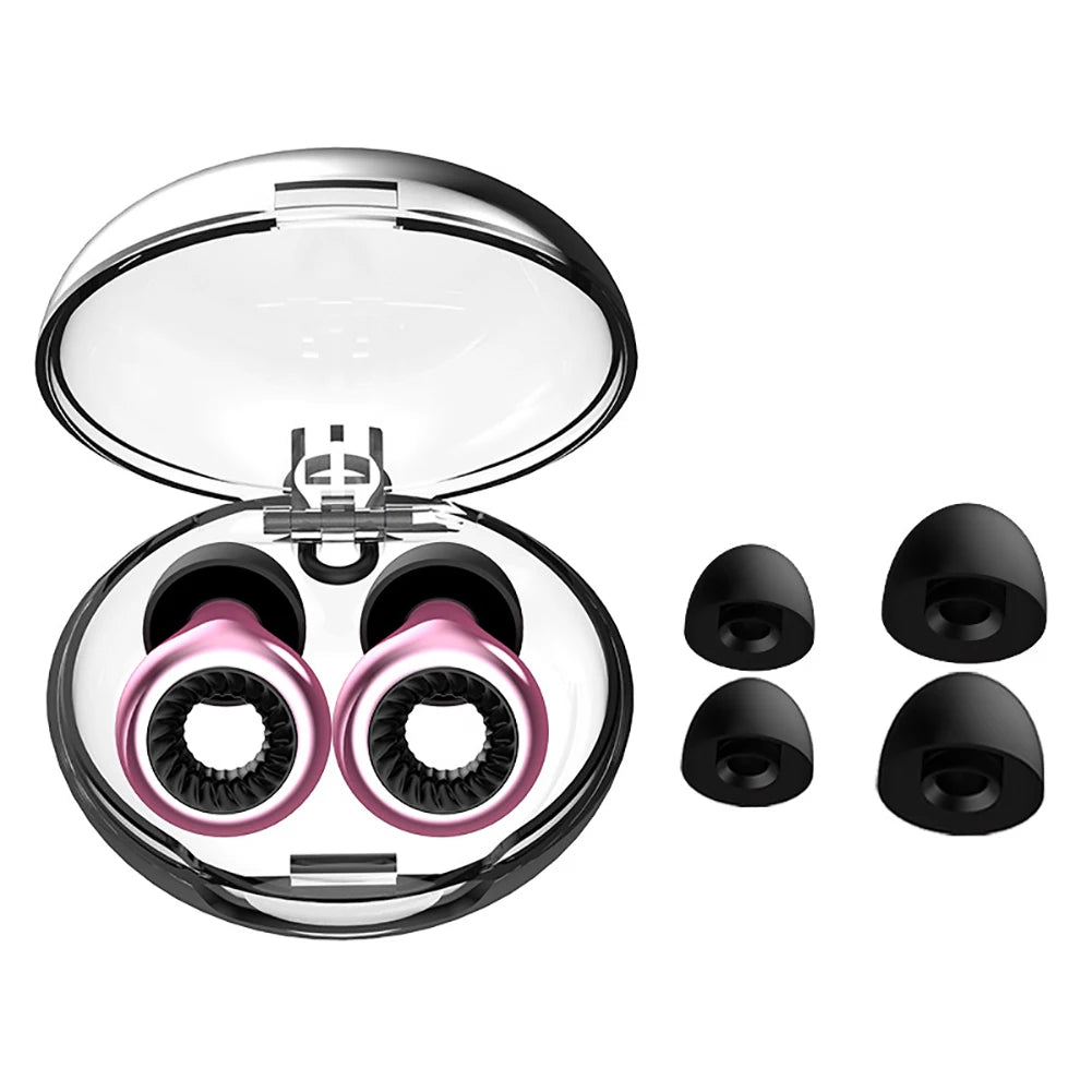1 Pair Silicone Earplug Swimming Professional Waterproof Earplug With Exquisite Box Set Noise Reduction Earplugs For Sleeping