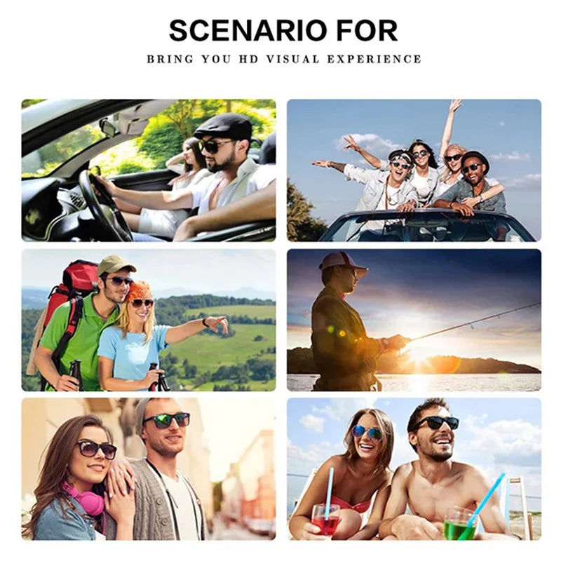 CATERSIDE Retro Polarized Sunglasses Men Ultralight TR90 Frame Polygon Women Sun Glasses Outdoor High Quality Travel Eyewear