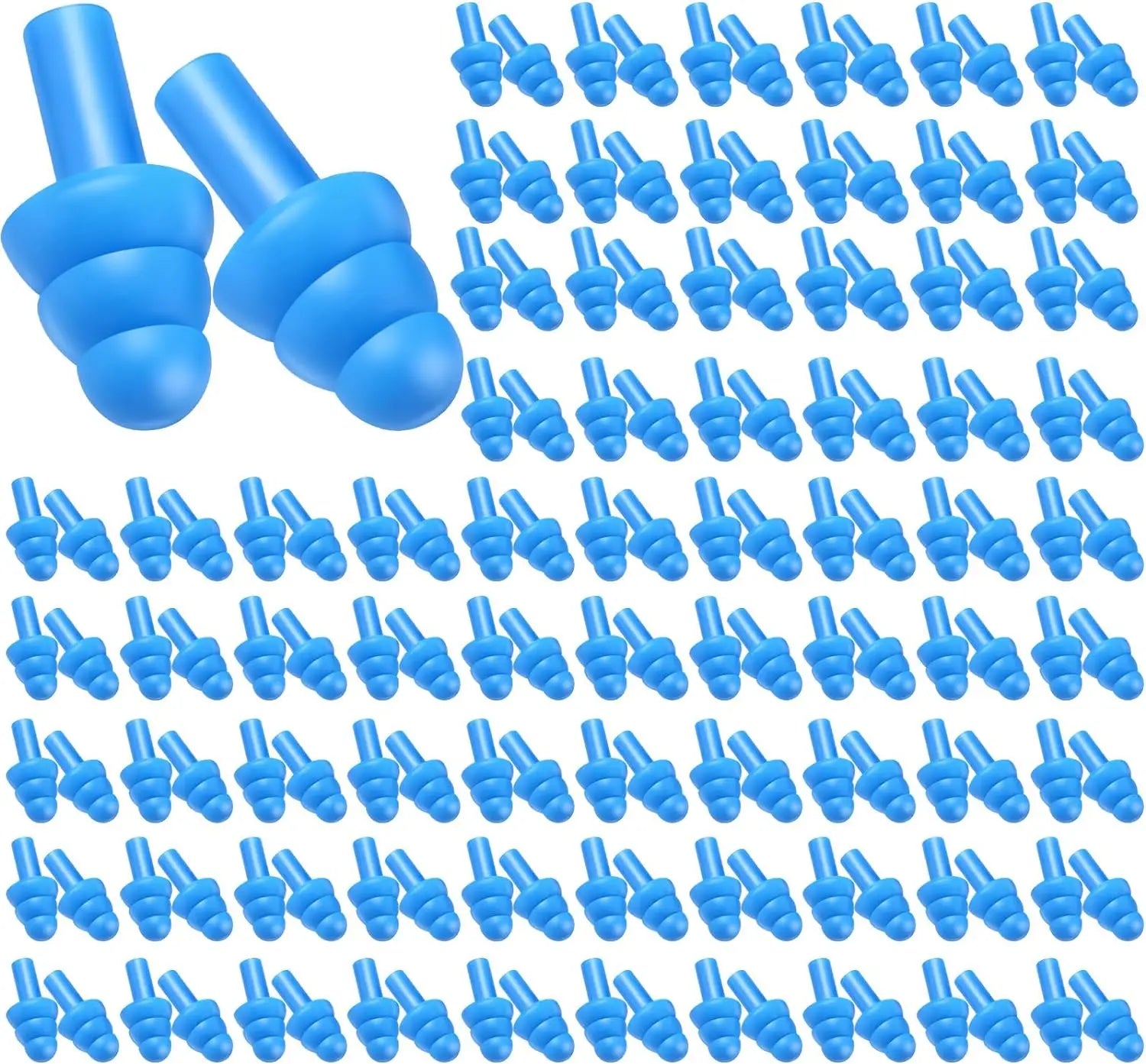 🌙 Sleep Soundly & Swim Safely – Waterproof Noise-Cancelling Silicone Earplugs with Convenient Carry Box! 🏊✨