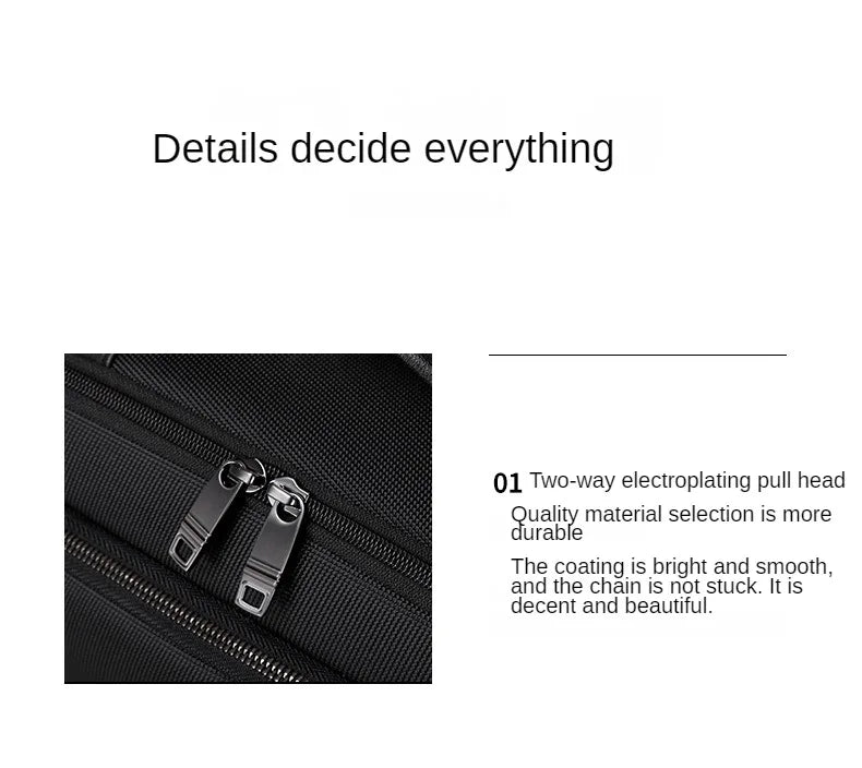 Waterproof Backpack Travel Bag Laptop backpack Large Capacity Backpacks Business Bag Detachable Backpack Dual-purpose Bag