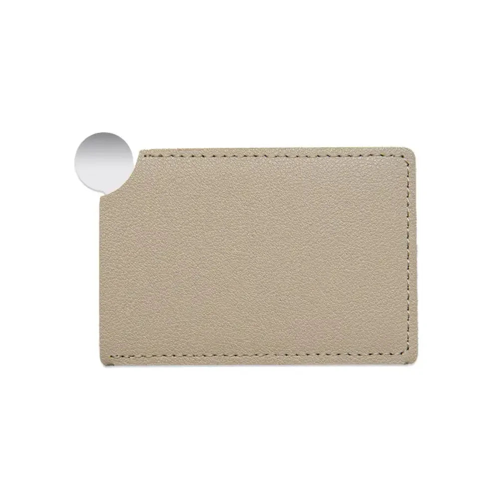 Stainless Steel Mini Card Mirror – Unbreakable, Shatterproof & Portable Pocket Makeup Mirror