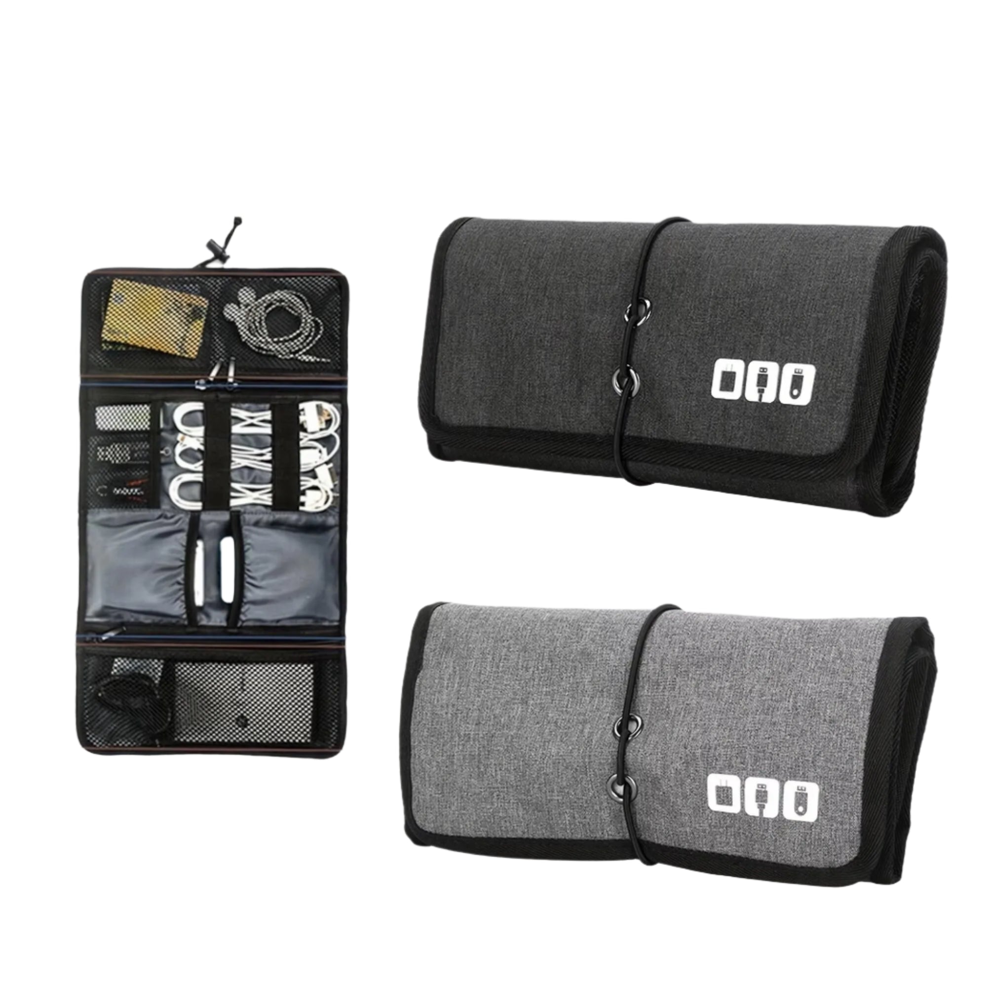 Multifunctional Travel Digital Cable Storage Bag – Lightweight, Waterproof, Portable Organizer for Electronic Accessories