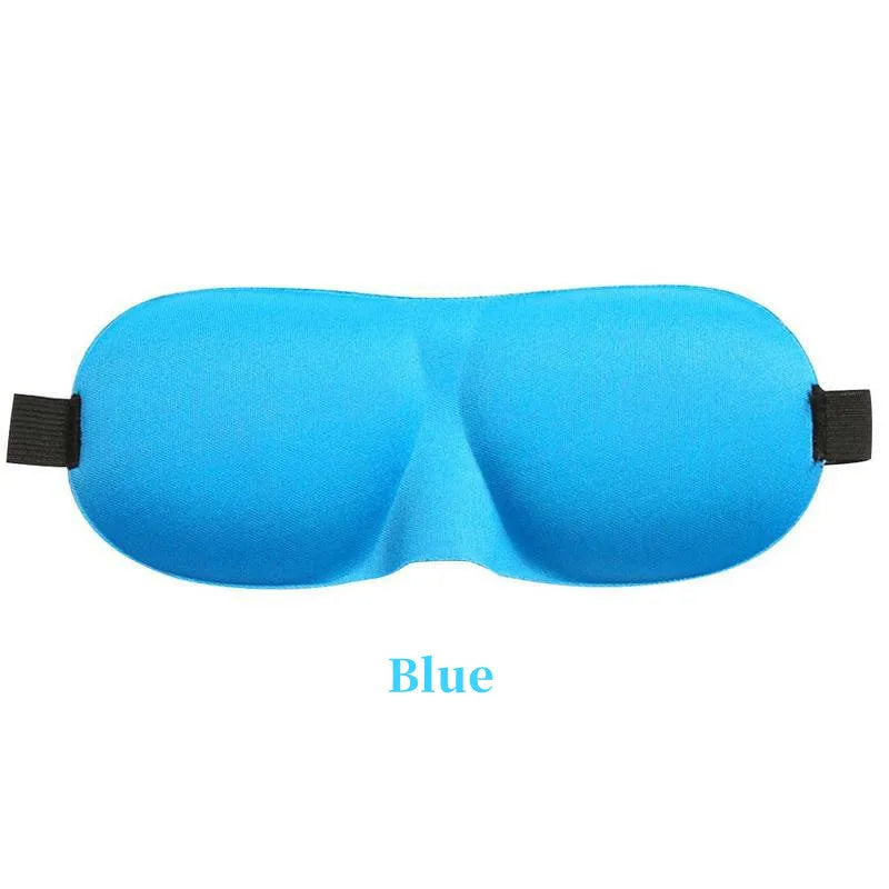 3D Sleep Mask Natural Sleeping Eye Mask Eyeshade Cover Shade Eye Patch Soft Portable Blindfold Travel Eye Shade Sleeping Aid