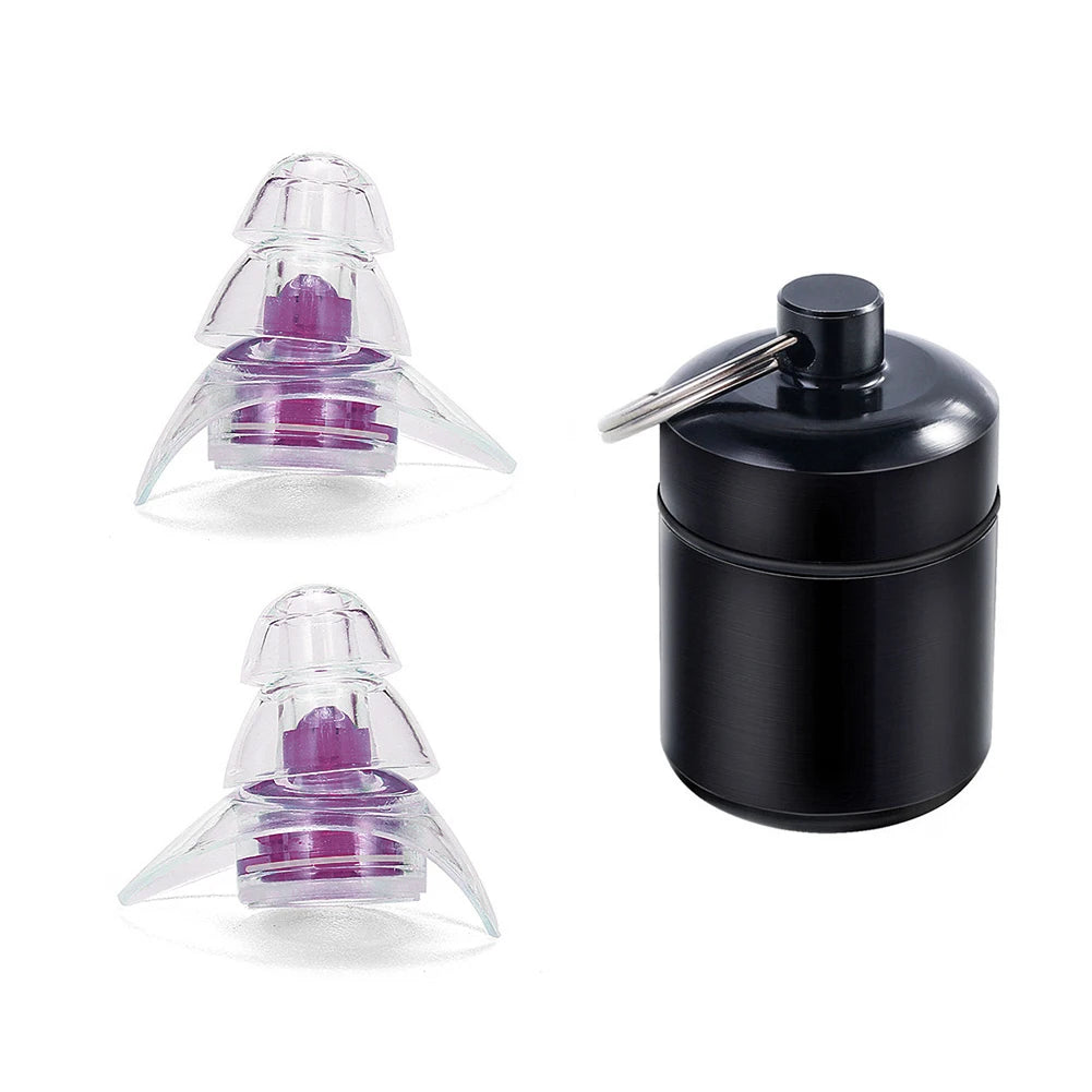 🌙 Block Out Noise, Sleep Better – Soft Silicone Noise-Canceling Earplugs for Sleep, Study & Concerts! 🎧✨