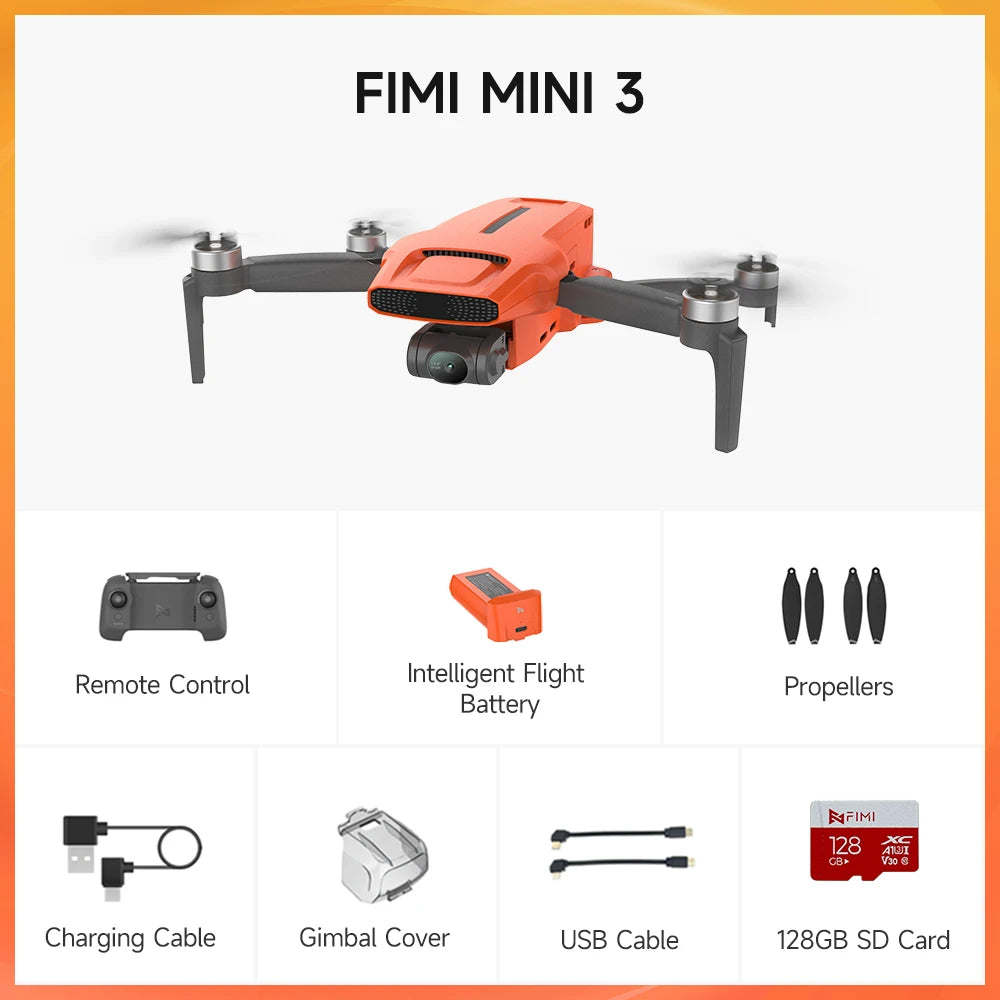 2025 MINI 3 new drone 4K 60fps AI Super Night Video 9km range 3-axis Gimbal 249g Ultralight design smart tracking mini pro drone