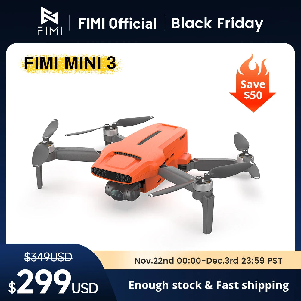 2025 MINI 3 new drone 4K 60fps AI Super Night Video 9km range 3-axis Gimbal 249g Ultralight design smart tracking mini pro drone