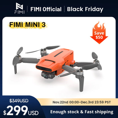 2025 MINI 3 new drone 4K 60fps AI Super Night Video 9km range 3-axis Gimbal 249g Ultralight design smart tracking mini pro drone