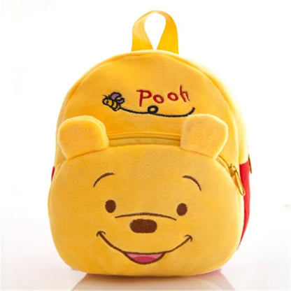 Disney Marvel Plush Backpack – Adorable & High-Capacity Cartoon Bag for Kids Featuring Mickey, Spiderman & More!