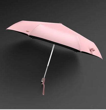 OLYCAT Flat Automatic Umbrella Woman Ultralight Travel Sun Umbrella Luxury Anti UV Portable Parasol Umbrella