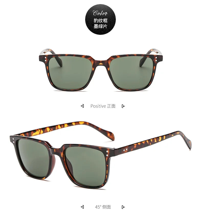 2021 Sunglasses Men's Driving Shades Male Sun Glasses For Men Retro Cheap Luxury Women Brand Designer UV400 point style
