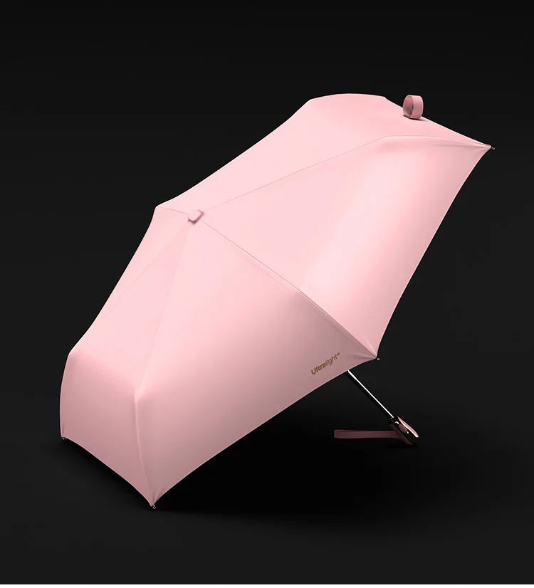 OLYCAT Flat Automatic Umbrella Woman Ultralight Travel Sun Umbrella Luxury Anti UV Portable Parasol Umbrella