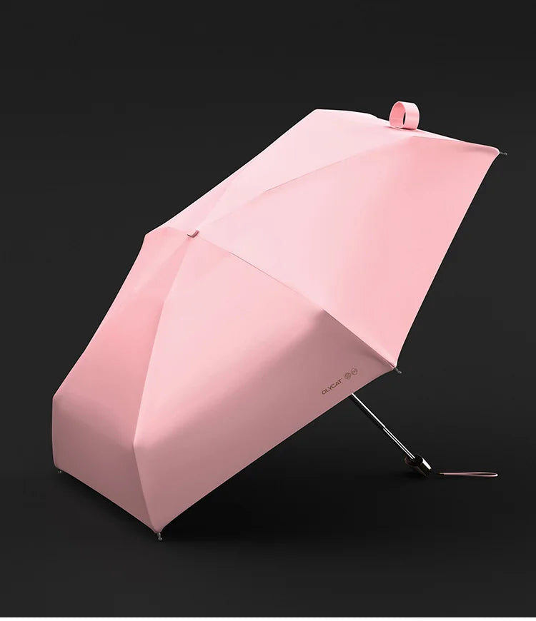 ☀️☔ OLYCAT Five-Fold Mini Umbrella – Ultra-Compact, Stylish & UV-Protective for Travel & Everyday Use! 🌦️✨