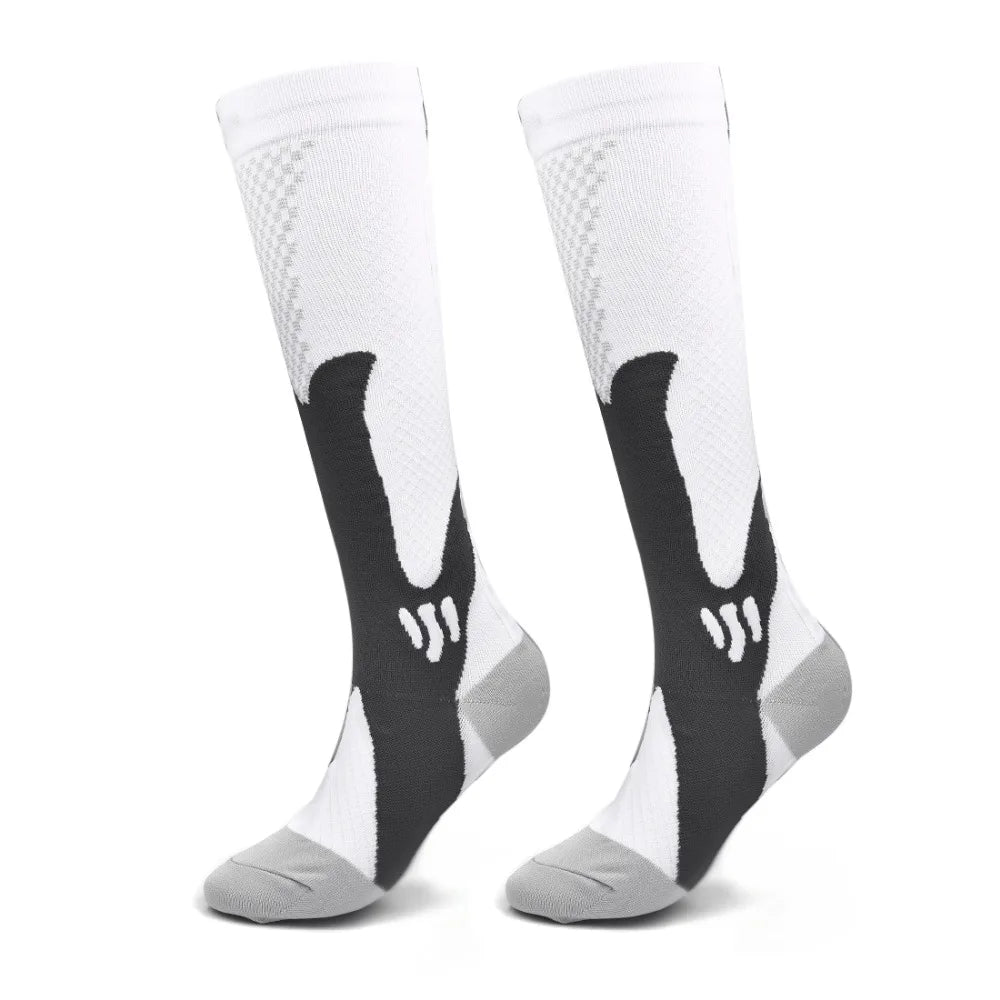 Compression Socks for Varicose Veins – Support Stockings for Nurses, Athletes, Diabetics & Outdoor Activities