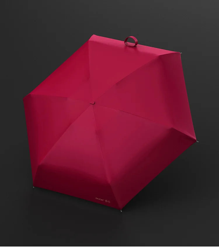 ☀️☔ OLYCAT Five-Fold Mini Umbrella – Ultra-Compact, Stylish & UV-Protective for Travel & Everyday Use! 🌦️✨