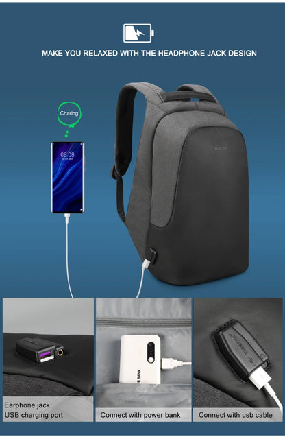 Lifetime Warranty Anti Theft Backpack For Men For Women 15.6" Laptop Backpack Waterproof Travel Backpacks Schoolbag For Teens