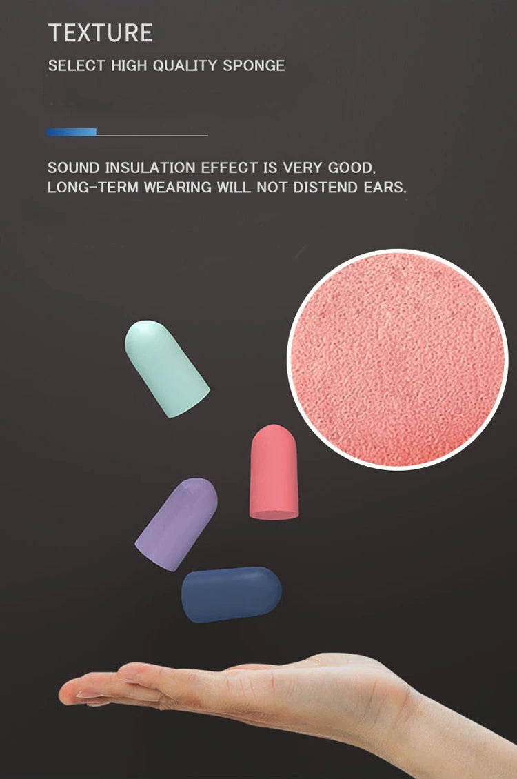 30/60 🌙 Sleep Deeper, Live Quieter – Ultra-Soft Reusable Foam Earplugs for Powerful Noise Reduction & Music Protection! 🎶✨