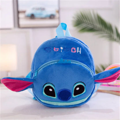Disney Marvel Plush Backpack – Adorable & High-Capacity Cartoon Bag for Kids Featuring Mickey, Spiderman & More!