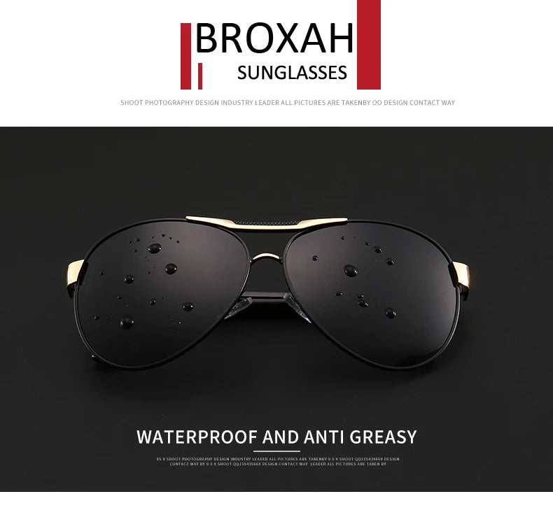 Retro Pilot Polarized Sunglasses – UV400 Alloy Frame Shades for Men & Women ✨🚘