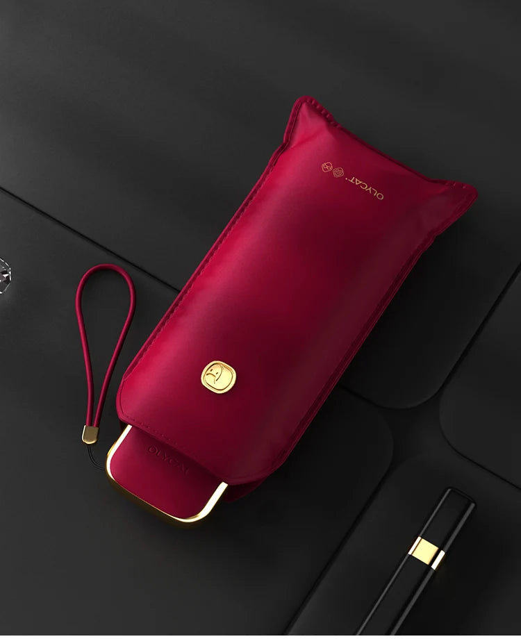 ☀️☔ OLYCAT Five-Fold Mini Umbrella – Ultra-Compact, Stylish & UV-Protective for Travel & Everyday Use! 🌦️✨