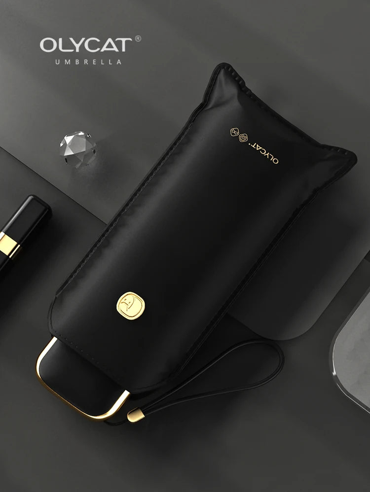 ☀️☔ OLYCAT Five-Fold Mini Umbrella – Ultra-Compact, Stylish & UV-Protective for Travel & Everyday Use! 🌦️✨