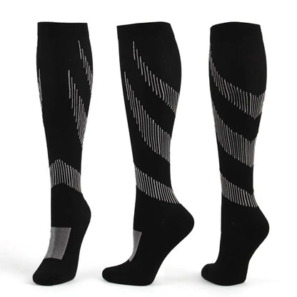 Compression Socks for Varicose Veins – Support Stockings for Nurses, Athletes, Diabetics & Outdoor Activities