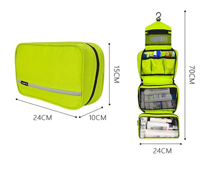 Large Waterproof Travel Makeup Bag – Unisex Cosmetic Organizer & Toiletry Case