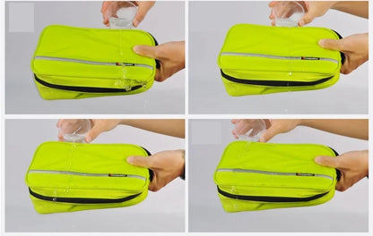 Large Waterproof Travel Makeup Bag – Unisex Cosmetic Organizer & Toiletry Case