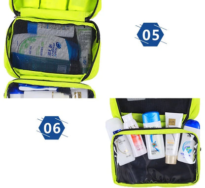 Large Waterproof Travel Makeup Bag – Unisex Cosmetic Organizer & Toiletry Case