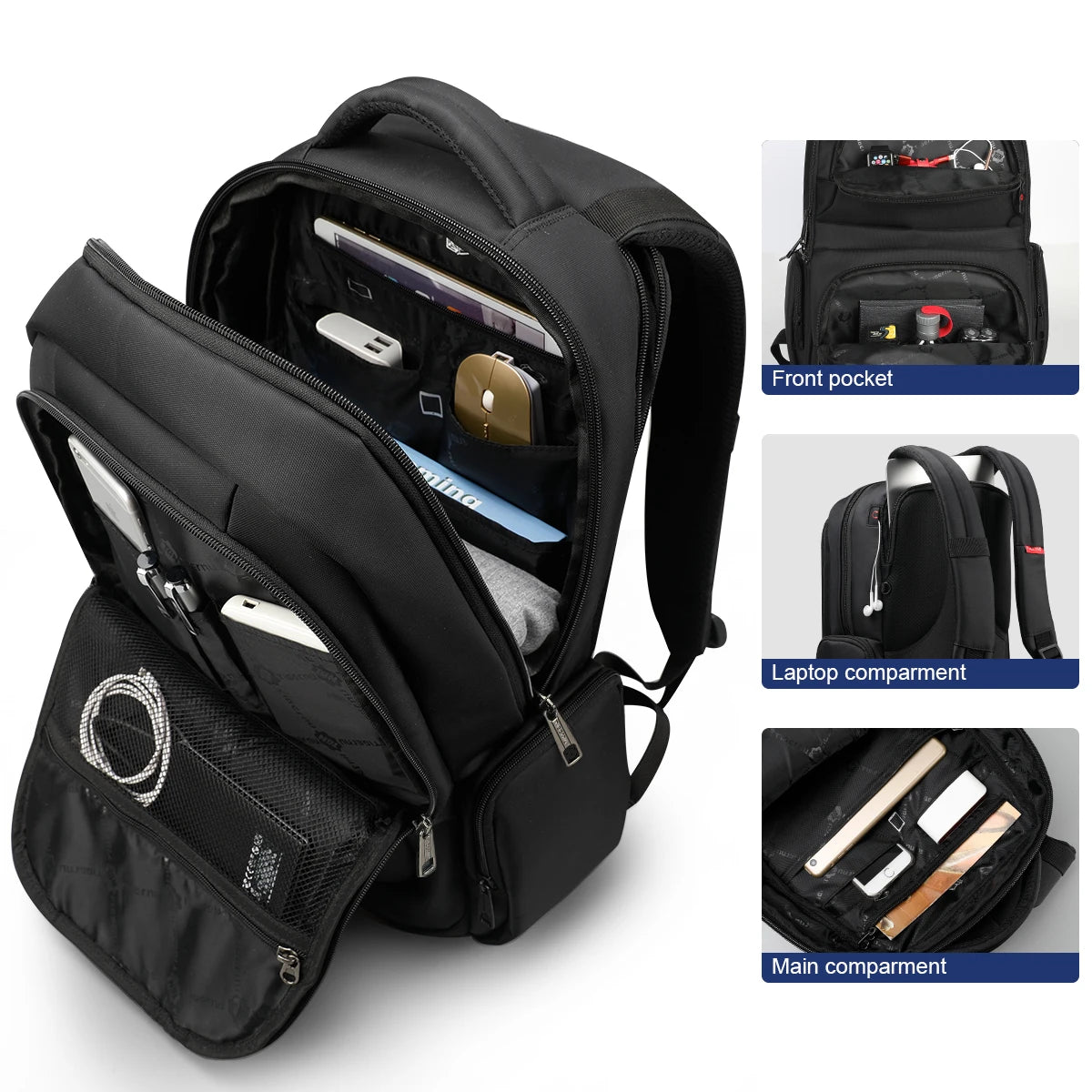 Lifetime Warranty Backpack 15.6 Inch Laptop Backpack Leisure School Backpacks Bags Mens Backpack Schoolbag Business Backpack Bag