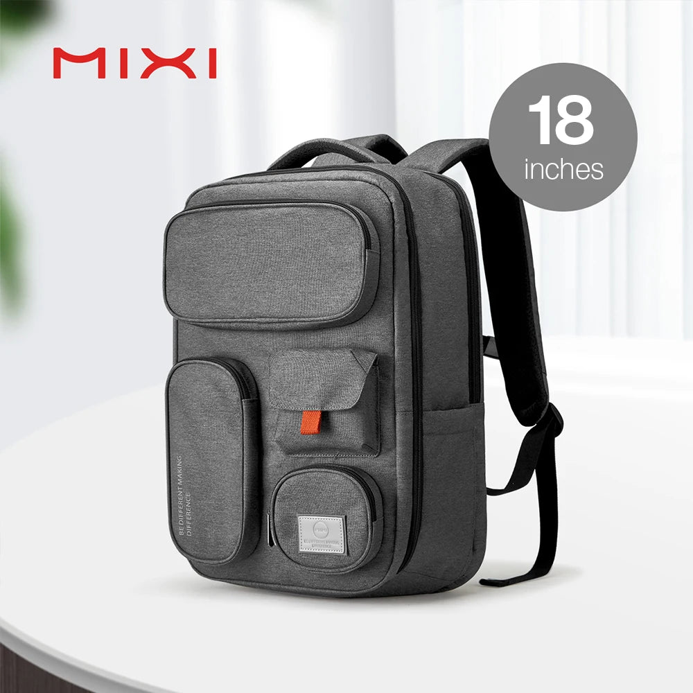 Mixi Men's & Women's Sling Backpack – Versatile USB Crossbody Bag for Travel, Sports & School