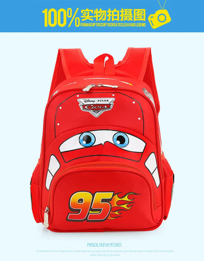 Disney Cars Kids Backpack – Safe, Durable & Fun School Bag for Boys (Ages 3-6)!