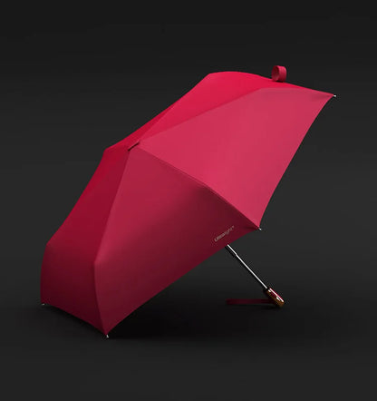 OLYCAT Flat Automatic Umbrella Woman Ultralight Travel Sun Umbrella Luxury Anti UV Portable Parasol Umbrella