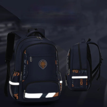 Waterproof Orthopedic School Backpack – Durable & Comfortable Book Bag for Boys & Primary Students!