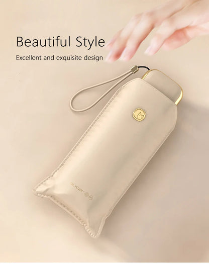 ☀️☔ OLYCAT Five-Fold Mini Umbrella – Ultra-Compact, Stylish & UV-Protective for Travel & Everyday Use! 🌦️✨