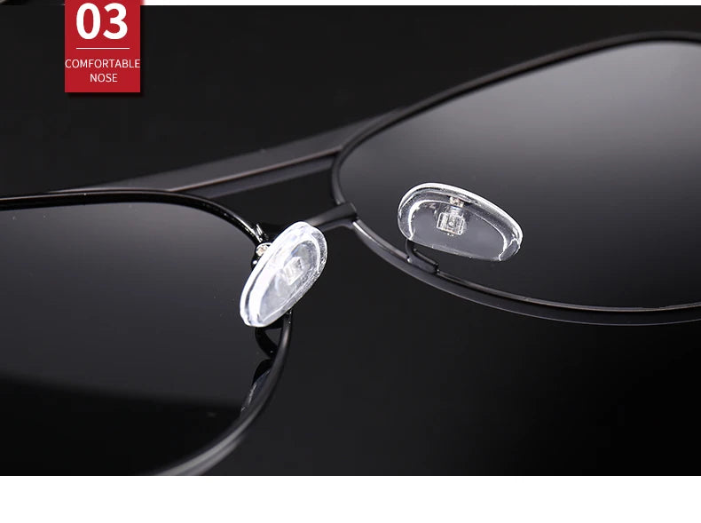 Retro Pilot Polarized Sunglasses – UV400 Alloy Frame Shades for Men & Women ✨🚘