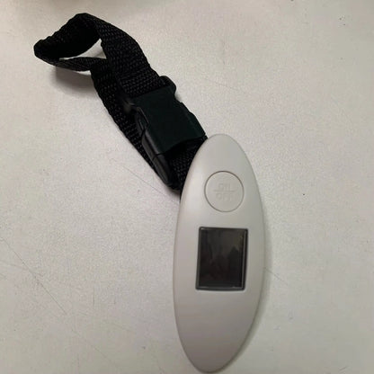 Mini LCD 40kg/100g Digital Electronic Luggage Scale Portable Suitcase Scale Handled Travel Bag Weighting Fish Hook Hanging Scale