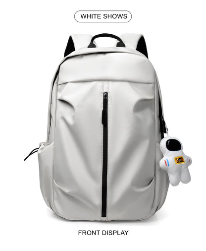 Fashion 35L High Capacity Waterproof Backpack – Trendy Laptop School Travel Bag for Men and Women