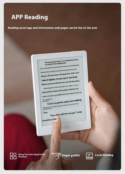 Boox Poke 6 & Poke 6S E-Readers – 6-Inch Portable E-Ink Screen Tablet for E-Books & Note-Taking