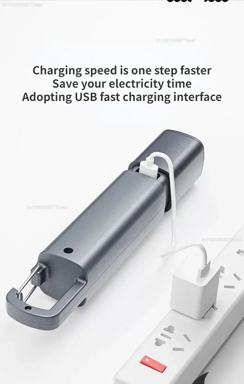 Xiaomi Outdoor Flashlight – Portable Strong Light with Variable Focus, Floodlight Side Lights & Long Range Rechargeable Flashlight