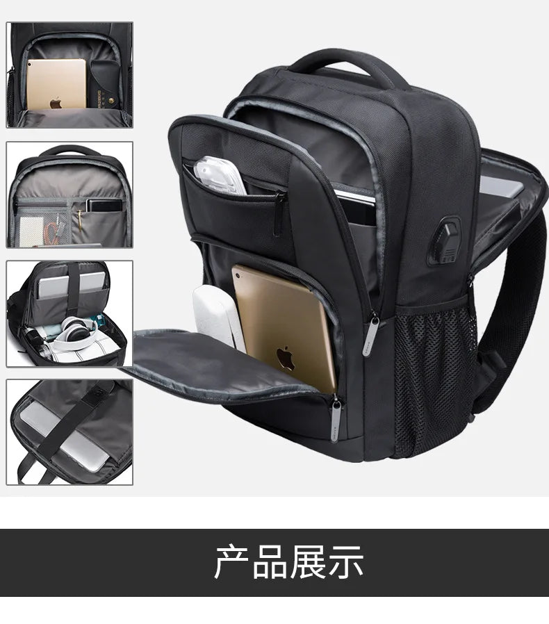 Bange Men's Designer Laptop Bag – School Bags for Boys, Tactical Business & Sports Travel Backpack for Men