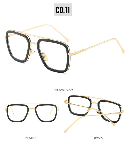 Tony Stark Glasses Men Women Sunglasses Iron man Eyewear Steampunk Sun Glasses Male Goggles